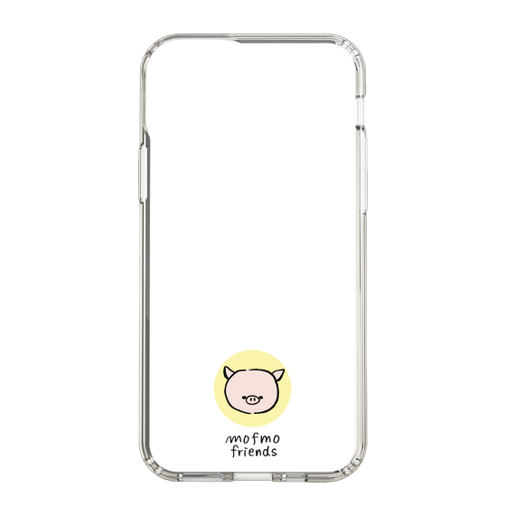 スリムプロテクションケース［ mofmofriends - アイコン - マイクロブタ ］