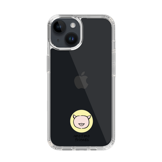 スリムプロテクションケース［ mofmofriends - アイコン - マイクロブタ ］