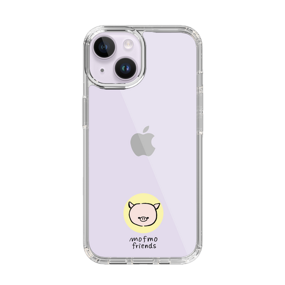 スリムプロテクションケース［ mofmofriends - アイコン - マイクロブタ ］