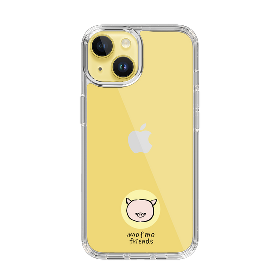 スリムプロテクションケース［ mofmofriends - アイコン - マイクロブタ ］
