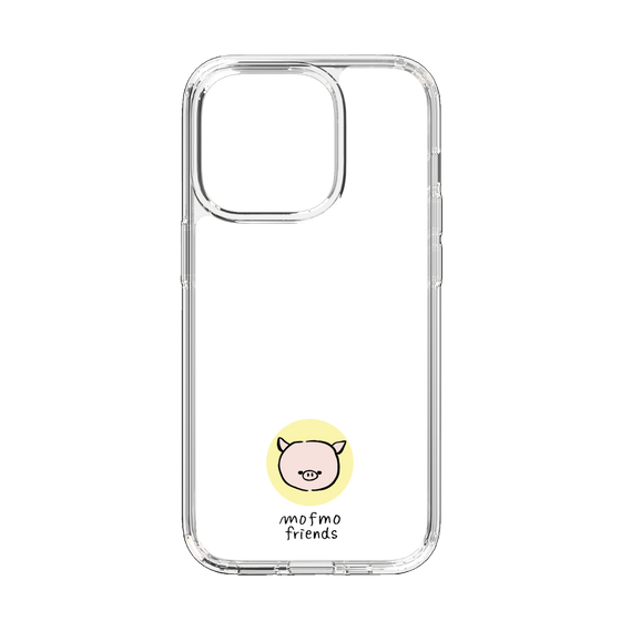 スリムプロテクションケース［ mofmofriends - アイコン - マイクロブタ ］