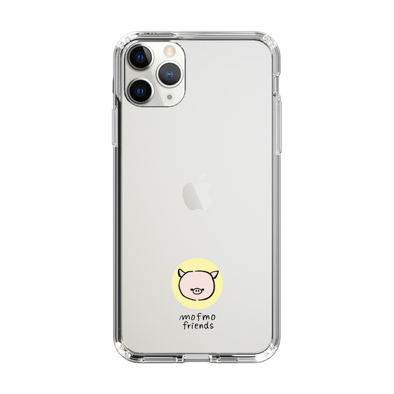 スリムプロテクションケース［ mofmofriends - アイコン - マイクロブタ ］