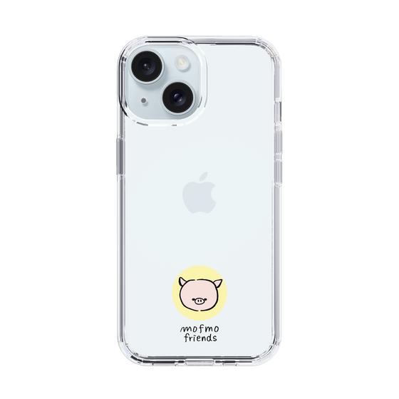 スリムプロテクションケース［ mofmofriends - アイコン - マイクロブタ ］