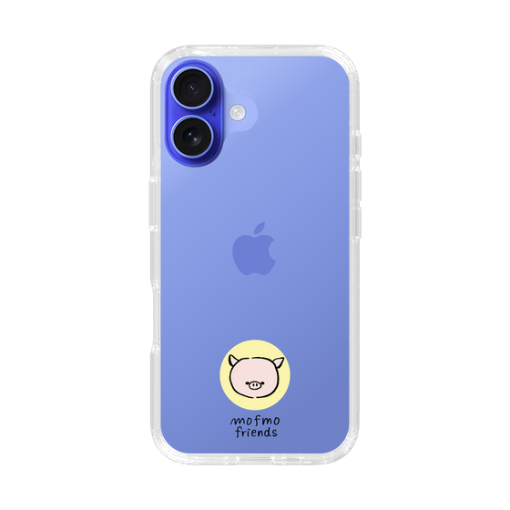 スリムプロテクションケース［ mofmofriends - アイコン - マイクロブタ ］