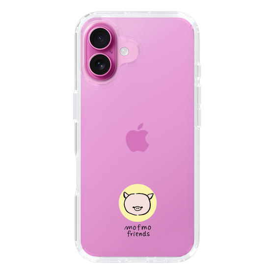 スリムプロテクションケース［ mofmofriends - アイコン - マイクロブタ ］