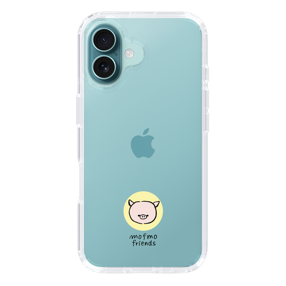 スリムプロテクションケース［ mofmofriends - アイコン - マイクロブタ ］