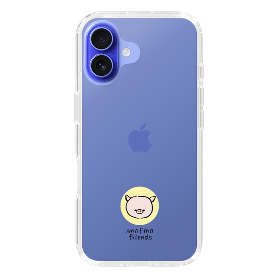 スリムプロテクションケース［ mofmofriends - アイコン - マイクロブタ ］