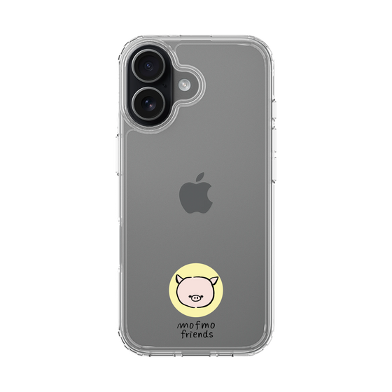 スリムプロテクションケース［ mofmofriends - アイコン - マイクロブタ ］