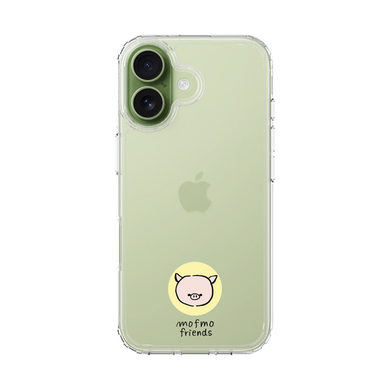 スリムプロテクションケース［ mofmofriends - アイコン - マイクロブタ ］