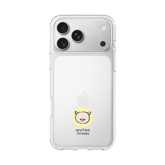 スリムプロテクションケース［ mofmofriends - アイコン - マイクロブタ ］
