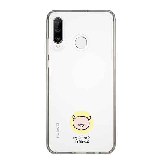 スリムプロテクションケース［ mofmofriends - アイコン - マイクロブタ ］