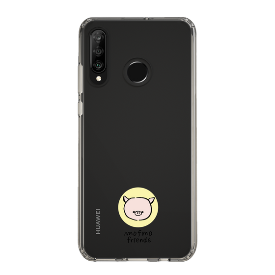 スリムプロテクションケース［ mofmofriends - アイコン - マイクロブタ ］