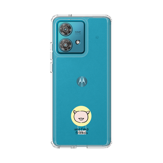 スリムプロテクションケース［ mofmofriends - アイコン - マイクロブタ ］