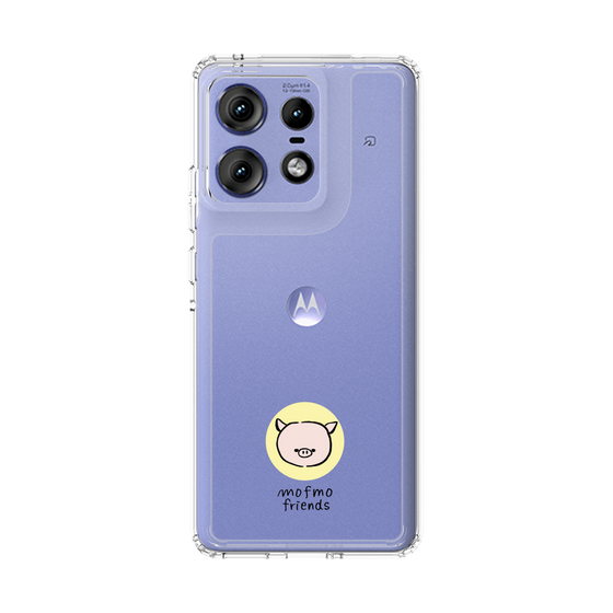 スリムプロテクションケース［ mofmofriends - アイコン - マイクロブタ ］