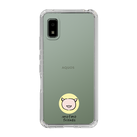 スリムプロテクションケース［ mofmofriends - アイコン - マイクロブタ ］
