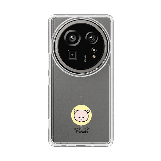 スリムプロテクションケース［ mofmofriends - アイコン - マイクロブタ ］