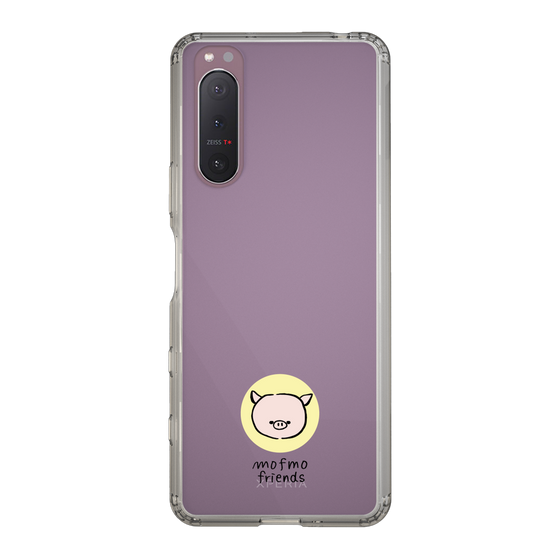スリムプロテクションケース［ mofmofriends - アイコン - マイクロブタ ］