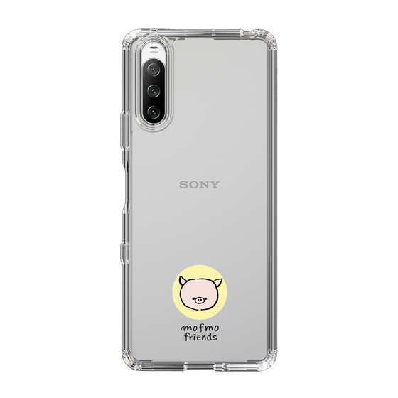 スリムプロテクションケース［ mofmofriends - アイコン - マイクロブタ ］