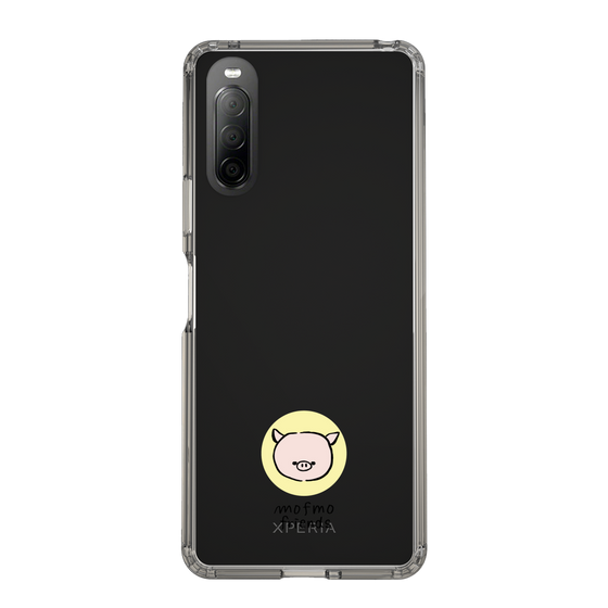 スリムプロテクションケース［ mofmofriends - アイコン - マイクロブタ ］