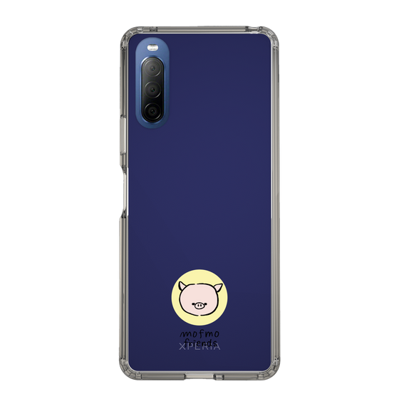 スリムプロテクションケース［ mofmofriends - アイコン - マイクロブタ ］