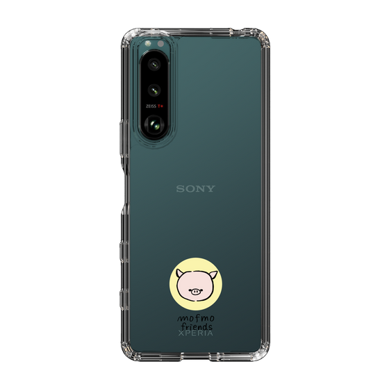 スリムプロテクションケース［ mofmofriends - アイコン - マイクロブタ ］