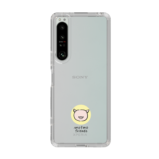 スリムプロテクションケース［ mofmofriends - アイコン - マイクロブタ ］