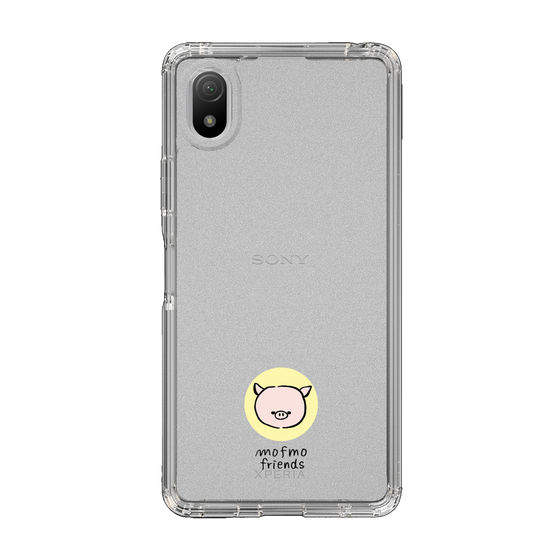スリムプロテクションケース［ mofmofriends - アイコン - マイクロブタ ］