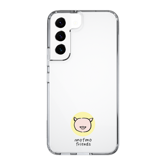 スリムプロテクションケース［ mofmofriends - アイコン - マイクロブタ ］