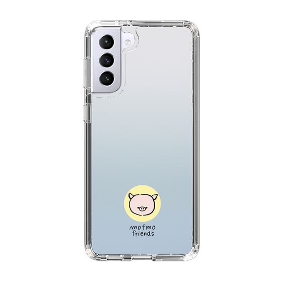 スリムプロテクションケース［ mofmofriends - アイコン - マイクロブタ ］