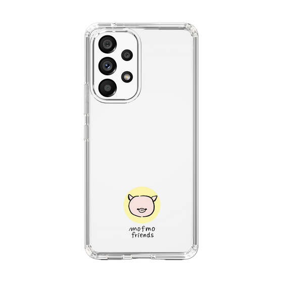 スリムプロテクションケース［ mofmofriends - アイコン - マイクロブタ ］