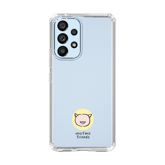 スリムプロテクションケース［ mofmofriends - アイコン - マイクロブタ ］