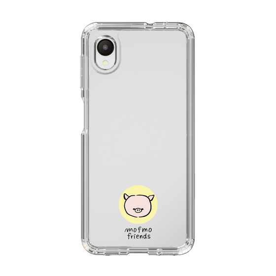 スリムプロテクションケース［ mofmofriends - アイコン - マイクロブタ ］