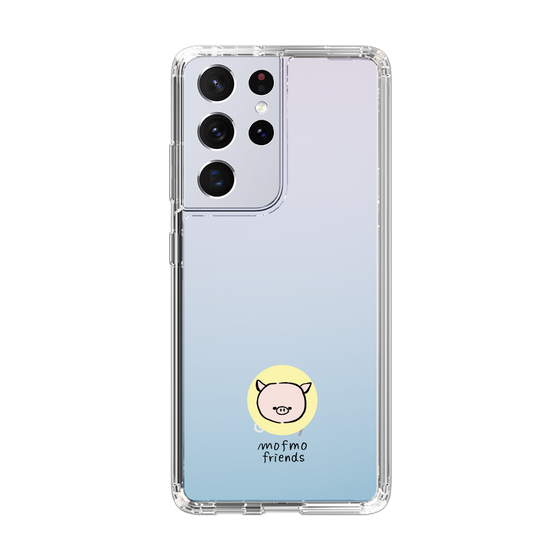 スリムプロテクションケース［ mofmofriends - アイコン - マイクロブタ ］