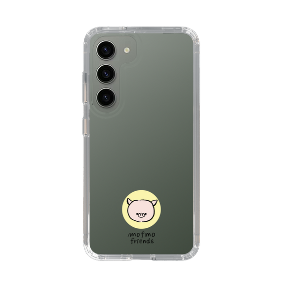 スリムプロテクションケース［ mofmofriends - アイコン - マイクロブタ ］
