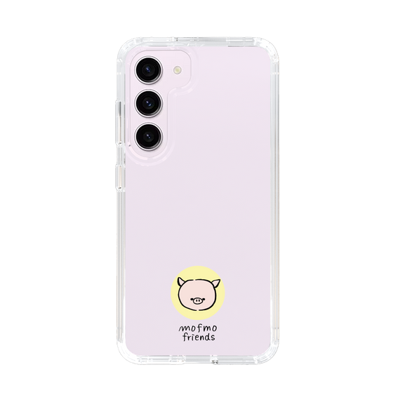 スリムプロテクションケース［ mofmofriends - アイコン - マイクロブタ ］