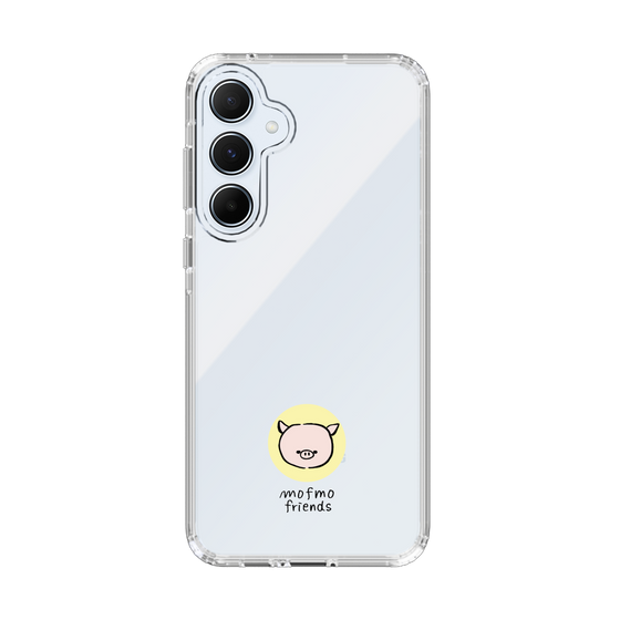 スリムプロテクションケース［ mofmofriends - アイコン - マイクロブタ ］