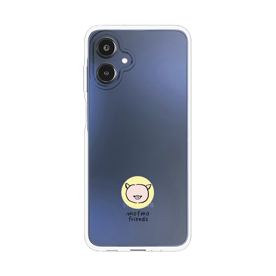 スリムプロテクションケース［ mofmofriends - アイコン - マイクロブタ ］