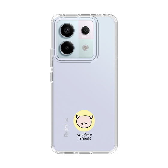 スリムプロテクションケース［ mofmofriends - アイコン - マイクロブタ ］
