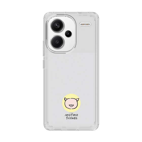 スリムプロテクションケース［ mofmofriends - アイコン - マイクロブタ ］