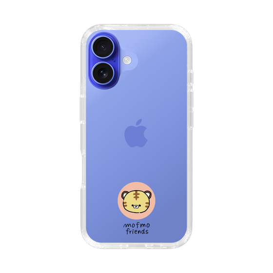 スリムプロテクションケース［ mofmofriends - アイコン - トラ ］