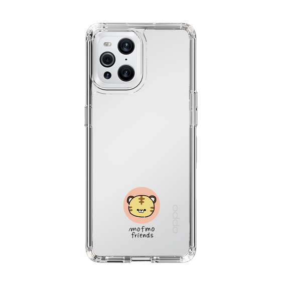 スリムプロテクションケース［ mofmofriends - アイコン - トラ ］