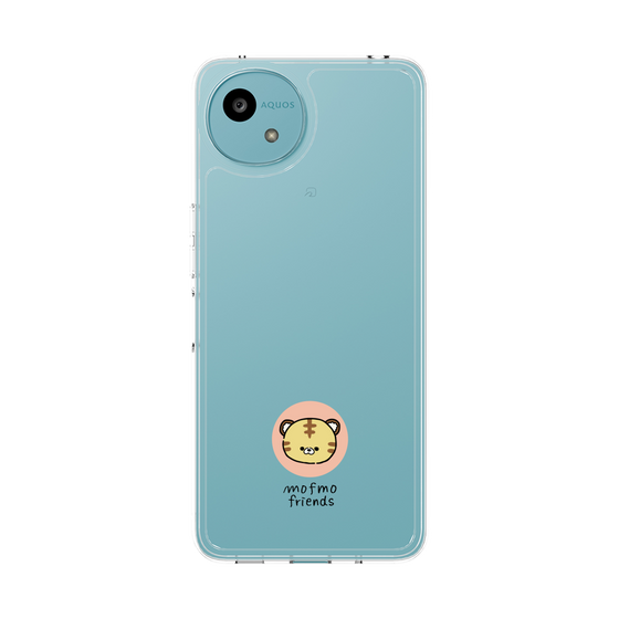 スリムプロテクションケース［ mofmofriends - アイコン - トラ ］