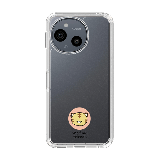 スリムプロテクションケース［ mofmofriends - アイコン - トラ ］