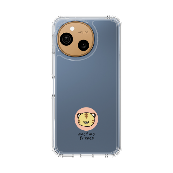 スリムプロテクションケース［ mofmofriends - アイコン - トラ ］