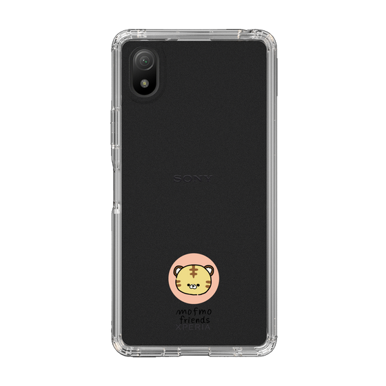 スリムプロテクションケース［ mofmofriends - アイコン - トラ ］