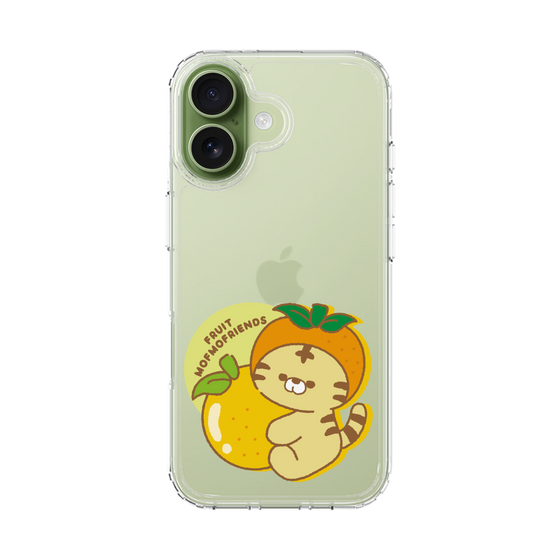 スリムプロテクションケース［ mofmofriends - オレンジ ］