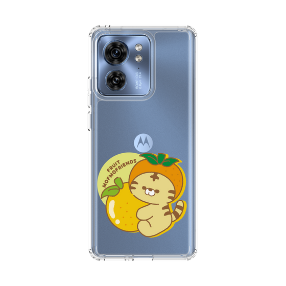 スリムプロテクションケース［ mofmofriends - オレンジ ］