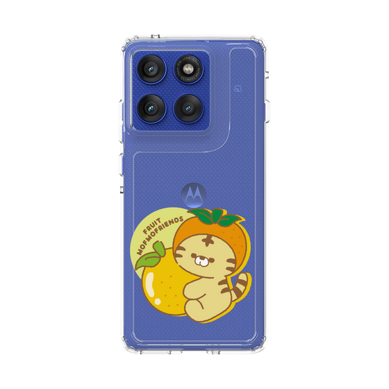 スリムプロテクションケース［ mofmofriends - オレンジ ］