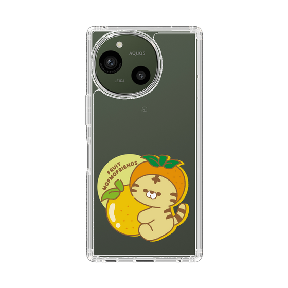 スリムプロテクションケース［ mofmofriends - オレンジ ］