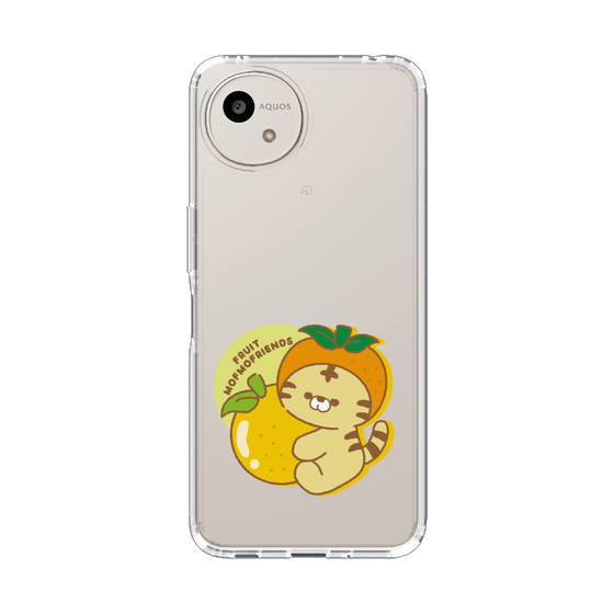 スリムプロテクションケース［ mofmofriends - オレンジ ］